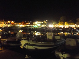 Porto Ottiolu di notte 1