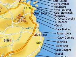 Mappa Spiagge